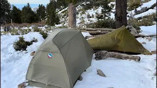 San Gorgonio Winter Backpacking and Ascent