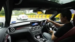 2019 Mercedes-Benz C 300 AMG Line (W205) - Genting Run 衝上雲頂 | EvoMalaysia.com