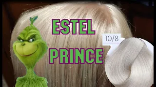 Estel prince 10/8. Мой горький опыт. Светлый блондин жемчужный.