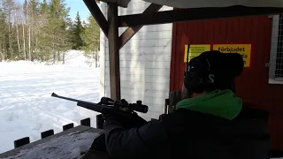 Lenny fires a tikka 308 for the first time!