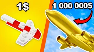 I Tested $1 vs $1000000 Lego Planes!