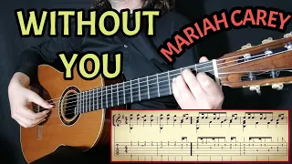 WITHOUT YOU / Fingerstyle Classical Guitar Cover