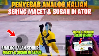 CARA SETTING ANALOG MOVEMENT | PENYEBAB ANALOG SUSAH JIGGLE - PUBG MOBILE