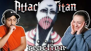 OMG!!! Attack on Titan 4x6 REACTION! | "The War Hammer Titan"