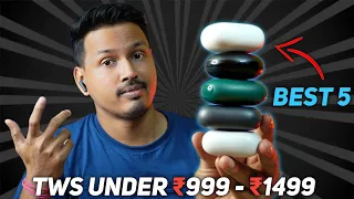 Best 5 Tws Earbuds Under ₹999-₹1499 To Buy In April 2024 || Tws Under ₹1500