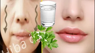 Mix parsley with water to look 20 years younger! Anti-aging collagen