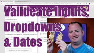 Power Apps Validate Input - Dropdowns, date pickers, and Text Input validations