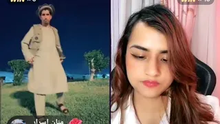 Khalil qalandar And Dikshya karik new tik tok live video 2023  خليل قلندر
