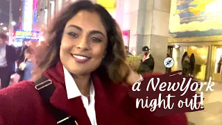 GRWM in New York for Seth Meyer’s show and a bar crawl!!