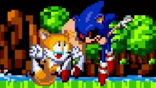 Sonic.exe smacks Tails.