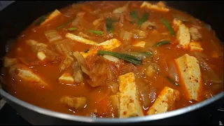 Kimchi Jjigae (김치찌개) | Kimchi Pork Belly Stew