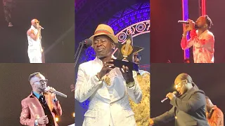 Watch Kwabena Kwabena, Fameye, Eno Barony and Akwaboah’s Performance at TGMA 25