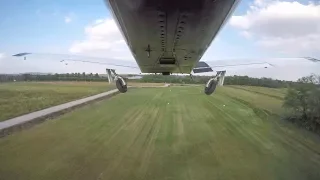 Short Field Takeoff and Landing. Piper Turbo Arrow IV. Il Falco airstrip LIFM TORA 550 mt