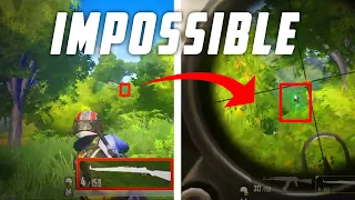 Impossible sniper shot in the jungle PUBG Mobile