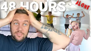 5 kids home alone for 48 hours w/ DAD (day in the life)