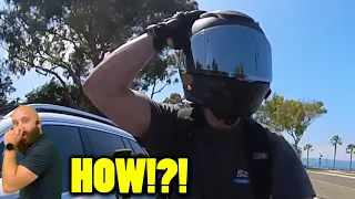 When the Motorcycle Crash Leaves You Speechless