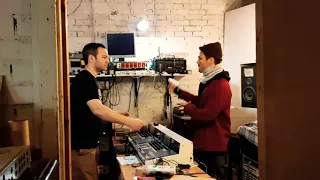 Андрей Запорожец и Игорь Жуковский на Magnetone Studios