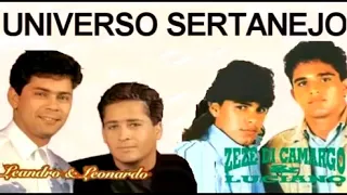 SUCESSOS DO UNIVERSO SERTANEJO LEANDRO E LEONARDO   ZEZÉ DI CAMARGO E LUCIANO 1