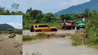BYD FangChengBao Leopard 5's extreme water fording and recovery demonstration
