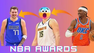 My OFFICIAL 2024 NBA Awards Winners...