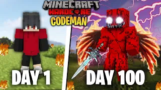 The Origin Story Of CODEMAN in Minecraft