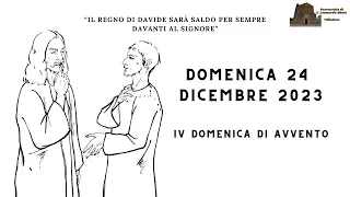 Santa messa di Domenica 24 dicembre 2023 - IV domenica d'Avvento - Parrocchia di Villadose