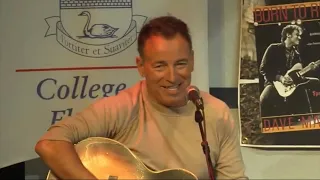 Darkness on the Edge of Town - Bruce Springsteen (live at Fairleigh Dickinson University 2010)