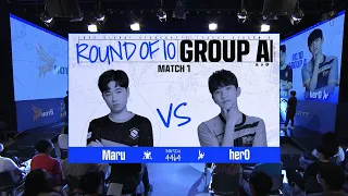 [2022 GSL Season 2] Ro.10 | Группа A | Матч 1: Maru (T) vs. herO (P)