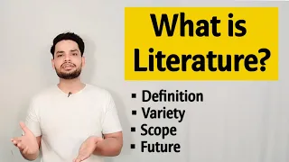 what is Literature in hindi