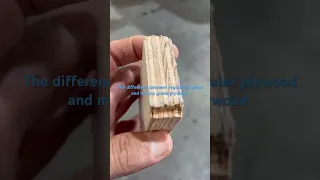 ￼ The difference between marine grade plywood, and regular plywood