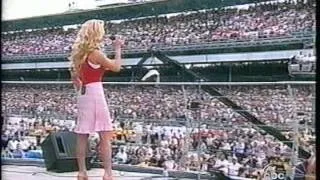 Jessica Simpson - National Anthem (2004 Indianapolis 500)