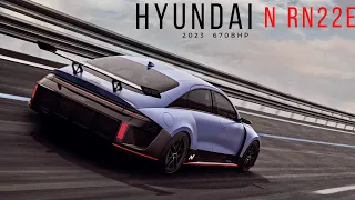 Hyundai N Vision RN22e | 670bhp Hydrogen Hybrid Drift Car And Electric Streamliner