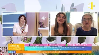 Maraqlı söhbətləri ilə insanları güldürən Xalidə nənə