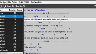 The Weight (The Band) - Chords & Lyrics - Learn and Play Along