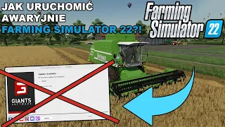 CO ZROBIĆ JEŻELI FARMING SIMULATOR 22 NIE CHCE SIĘ URUCHOMIĆ😤🤔 I JAK POBRAĆ UPDATE W INNY SPOSÓB🤔