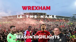Wrexham afc national league champions - season highlights.