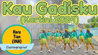 Kau Gadisku (Kartini 2024) - LINE DANCE - High Beginner- Choreo: Heru Tian (INA) - April 2024