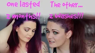 Manic panic hair dye vs Arctic fox | Best purple hair dye?