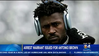 Arrest Warrant Issued For Former NFL Player Antonio Brown Over Alleged Domestic Battery Incident