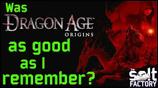 Was Dragon Age: Origins as good as I remember? - An analysis of one of BioWare's best games