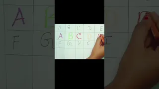 How To ABCD A TO Z Drawing colour Step By Step|| Drawing||