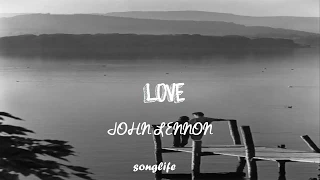 john lennon - love // sub. español