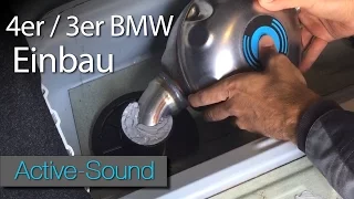 Active Sound installation manual 4 series and 3series BMW / Tutorial