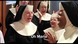 Sister Act (1992) - "Oh Maria" - Video/Lyrics (HD)