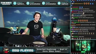 The8BitDrummer plays Infected Mushroom - Bust A Move (Bliss Remix)