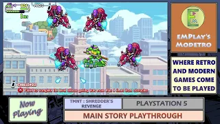 TMNT : Shredders Revenge - Donatello Playthrough - #8 - Episode 8