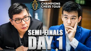 Ang TINDI ng SEMI-FINAL Day 1 nila! GM So vs GM Abdusattorov | Champions Chess Tour 2023