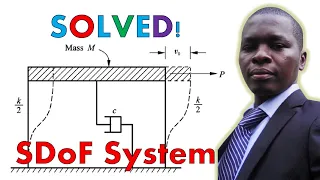 #SOLVED! Free Vibration of damped SDoF system//Structural dynamics