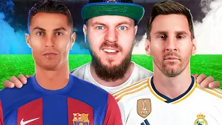 I Swapped Messi & Ronaldo's Careers!