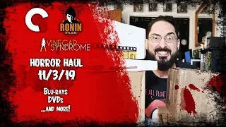 Horror Haul and Unboxing: 11/3/19 | Vinegar Syndrome, Criterion Collection, and more!